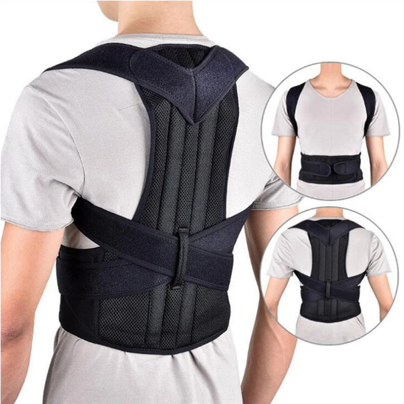 Idavita Pro Posture Corrector — Adjustable Back & Shoulder Support