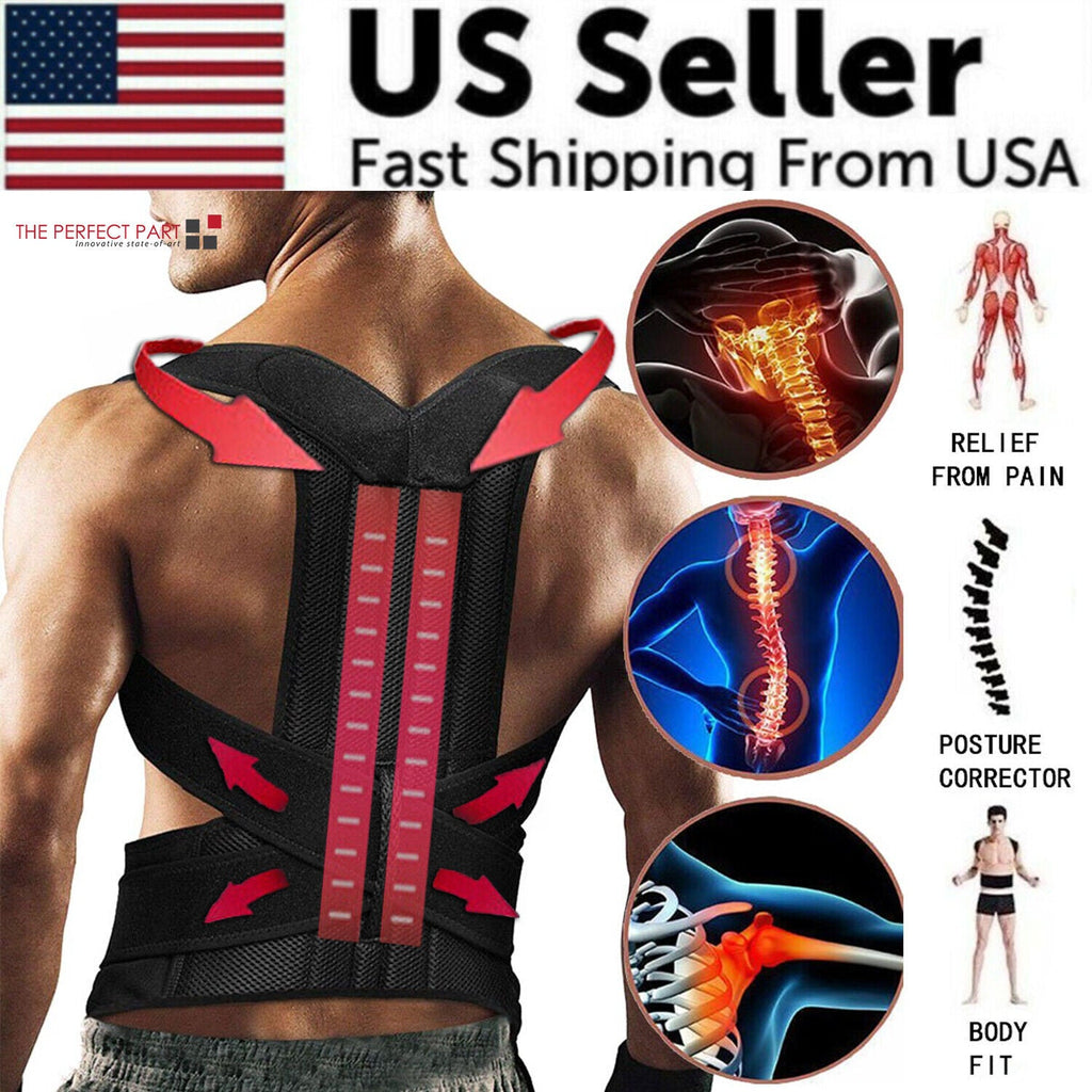 Idavita Pro Posture Corrector — Adjustable Back & Shoulder Support